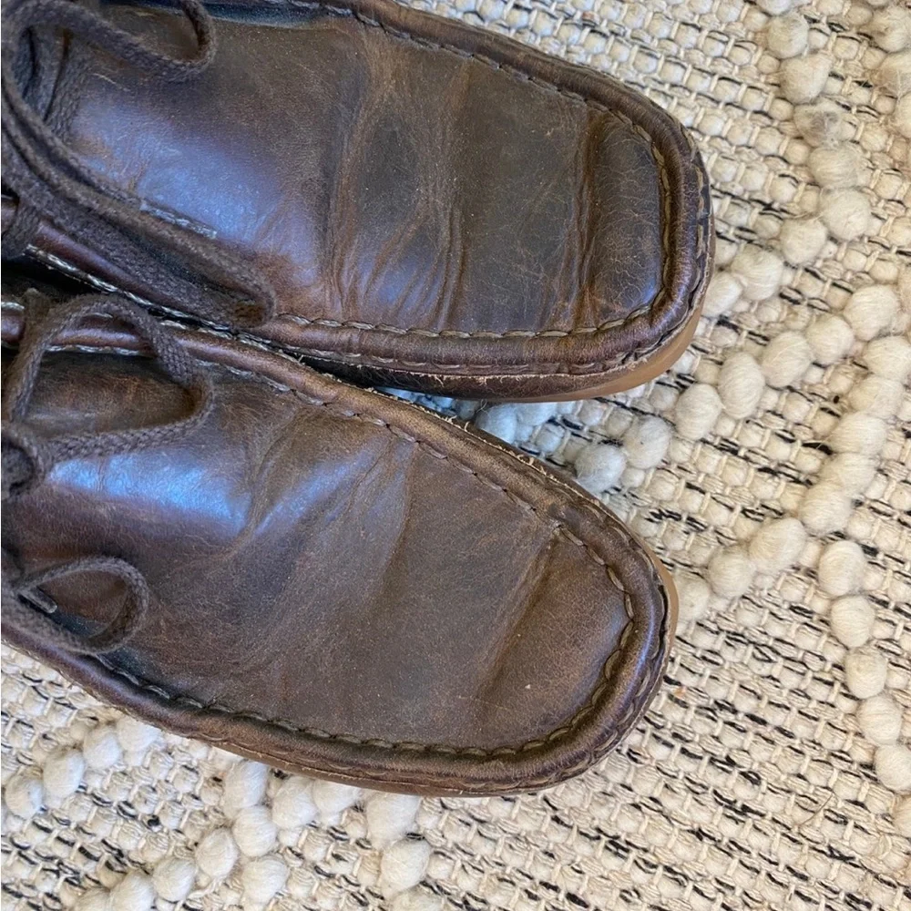 Clarks Stinson Hi 26063363 Mens Brown Leather Lace Up Chukkas Boots‎ - Size 6 m